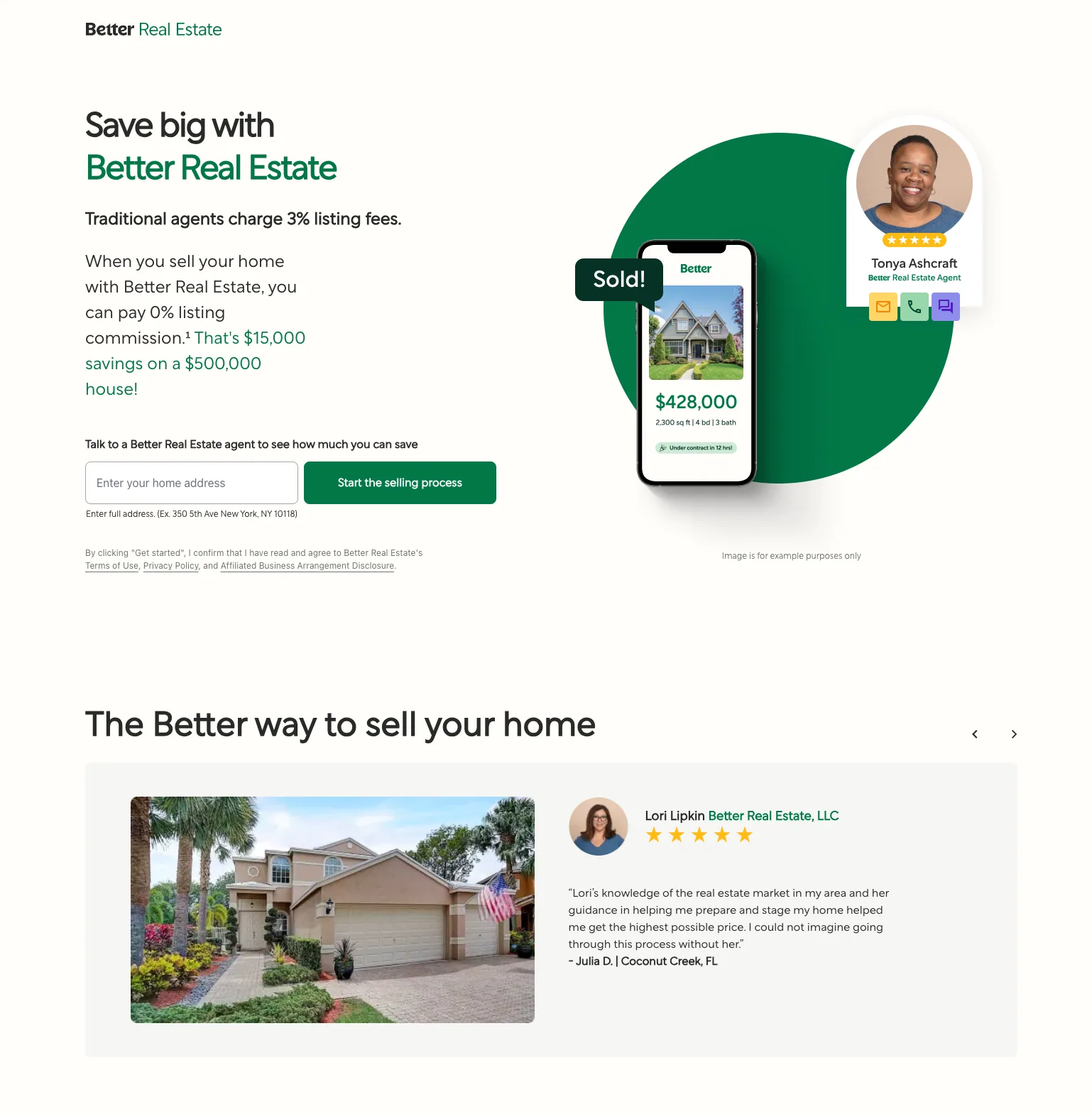 Home page